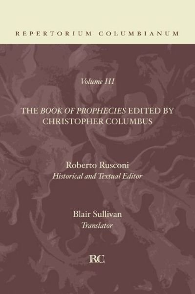 Cover for Christopher Columbus · The Book of Prophecies V3 (Paperback Book) (2004)