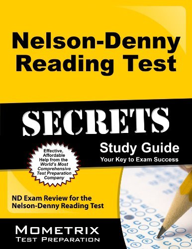 Cover for Nd Exam Secrets Test Prep Team · Nelson-denny Reading Test Secrets Study Guide: Nd Exam Review for the Nelson-denny Reading Test (Paperback Book) [Stg edition] (2023)
