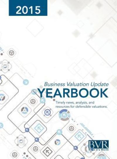 Cover for Business Valuation Update Yearbook 2015 (Hardcover Book) (2015)