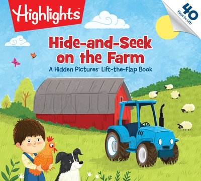 Cover for Highlights · Hide-and-Seek on the Farm: A Hidden Pictures (R) Lift-the-Flap Book - HL Lift-the-Flap Books (Løsblad) (2018)