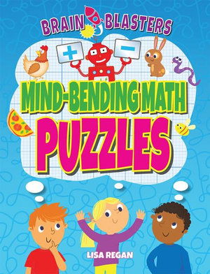 Cover for Lisa Regan · Mind-Bending Math Puzzles (Hardcover Book) (2019)