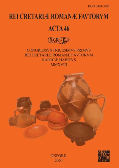 Cover for Rei Cretariae Romanae Fautorum: Acta 46: Congressus tricesimus primus Rei Cretariae Romanae Fautorum Napocae habitus MMXVIII - Rei Cretaria Romanae Fautorum (Hardcover Book) [Multilingual edition] (2020)