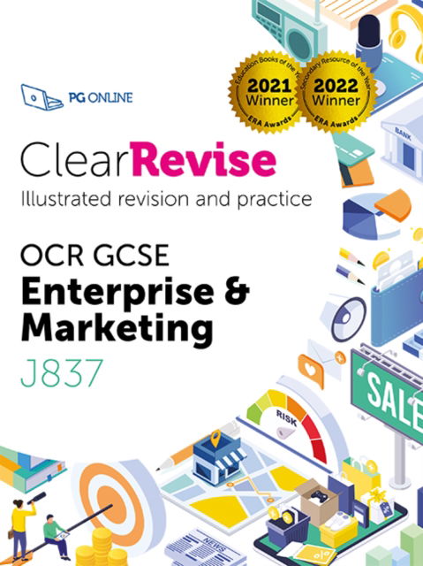 Cover for ClearRevise OCR GCSE Enterprise and Marketing J837 (Paperback Book) (2022)