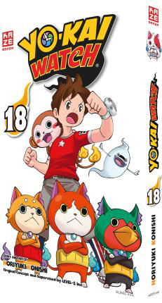 Yo-kai Watch - Band 18 - Noriyuki Konishi - Books - Kazé Manga - 9782889516483 - May 5, 2022