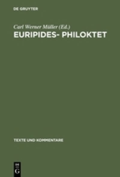 Cover for Euripides · Philoktet (Book) [German edition] (2000)