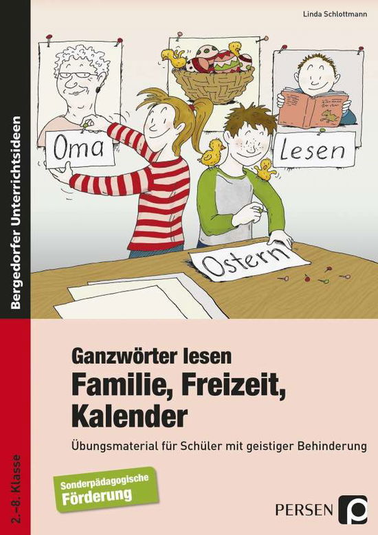 Cover for Schlottmann · Ganzwörter lesen:Familie (Book)