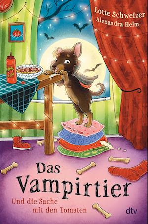 Cover for Lotte Schweizer · Das Vampirtier und die Sache mit den Tomaten (Book) (2023)