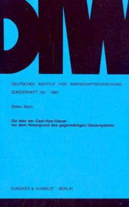 Cover for Bach · Die Idee der Cash-flow-Steuer vor (Book) (1993)