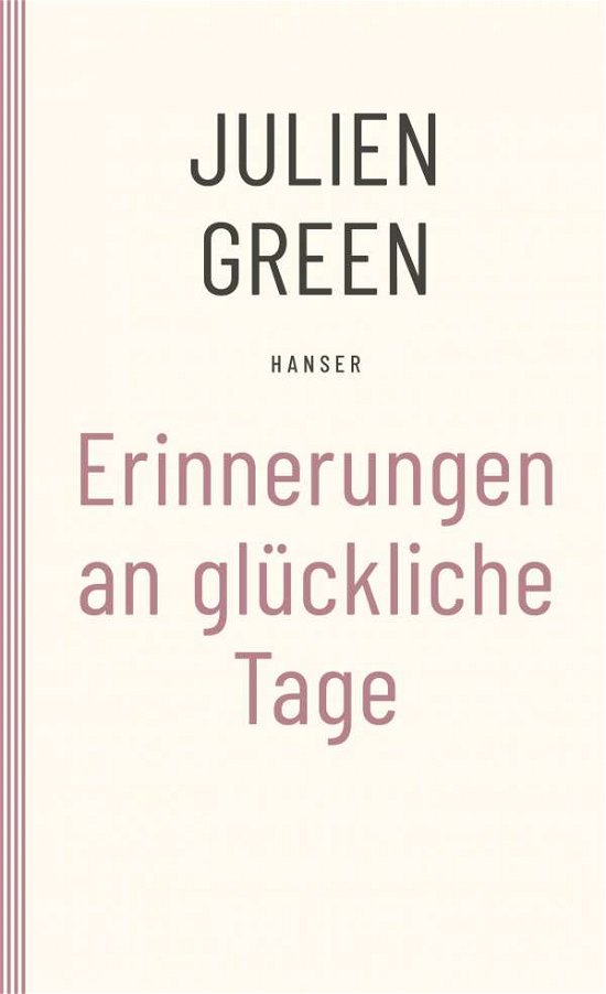 Cover for Green · Erinnerungen an glückliche Tage (Book)