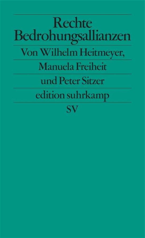 Cover for Heitmeyer · Rechte Bedrohungsallianzen (Book)
