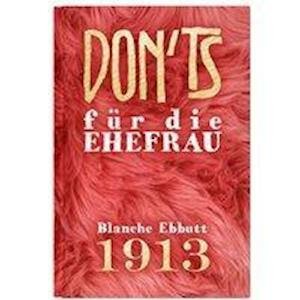 Cover for Ebbutt · Don'ts für die Ehefrau (Buch)