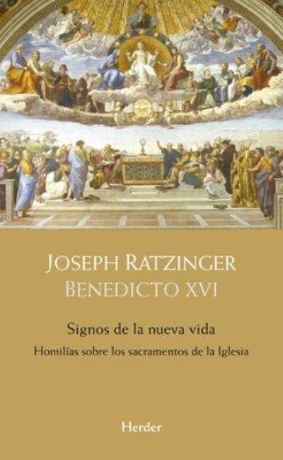 Cover for Joseph Ratzinger · Signos de la Nueva Vida (Paperback Book) (2021)