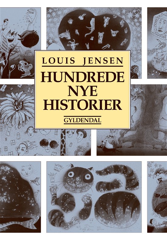 Cover for Louis Jensen · Louis Jensen: Hundrede nye historier (Bound Book) [1th edição] [Indbundet] (1995)
