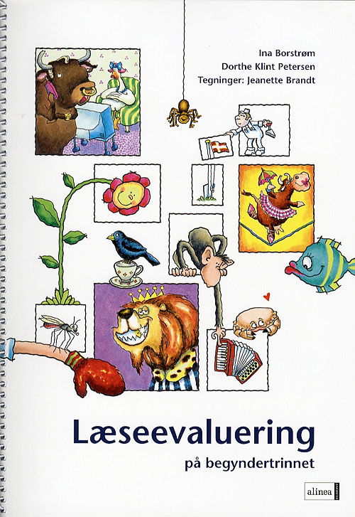 Cover for Dorthe Klint Petersen Ina Borstrøm · Læseevaluering: Læseevaluering, Lærervejledning (Spiral Book) [2e édition] [Spiralryg] (2006)