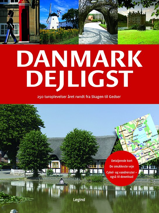 Cover for Søren Olsen · Danmark dejligst (Gebundesens Buch) [3. Ausgabe] (2019)