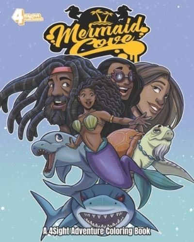 Cover for 4sight Publishing · Mermaid Cove: Coloring book (Pocketbok) (2021)