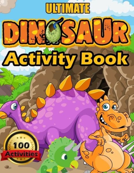 Cover for Mini Coloring Studio · Ultimate Dinosaur Activity Book (Paperback Book) (2021)