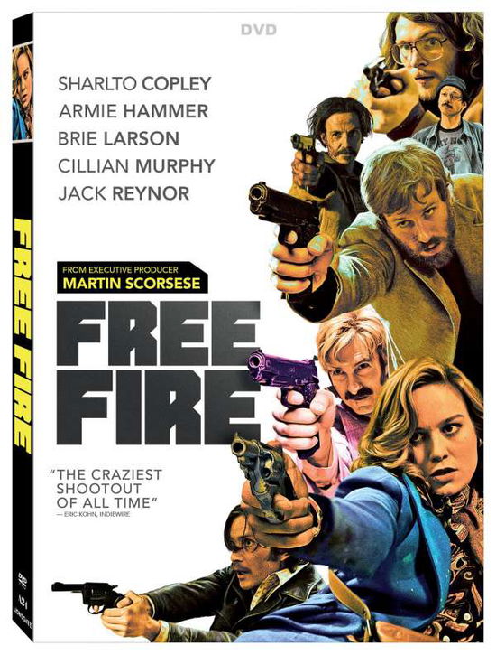 Cover for Free Fire (DVD) (2017)