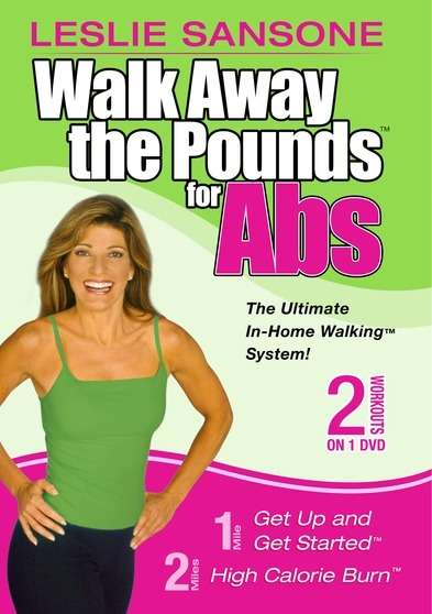 Walk Away the Lbs for Abs: 2 in 1 - Leslie Sansone - Elokuva - GT Media - 0767712811484 - tiistai 15. huhtikuuta 2003