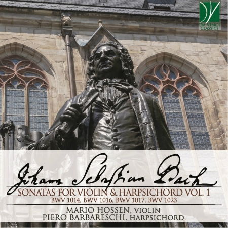 Cover for Bach / Hossen,mario / Barbareschi,piero · Bach: Sonatas for Biolin &amp; Harpsichord Vol. 1 (CD) (2019)