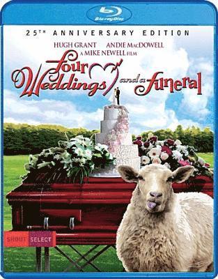 Cover for Four Weddings &amp; a Funeral (25th Anniversary Ed) (Blu-Ray) (2019)