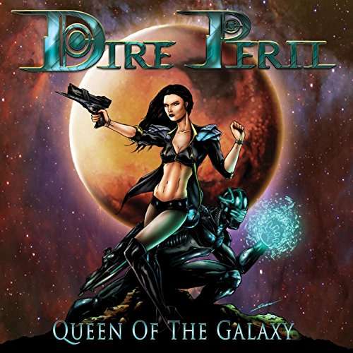 Cover for Dire Peril · Queen of the Galaxy (CD) (2014)