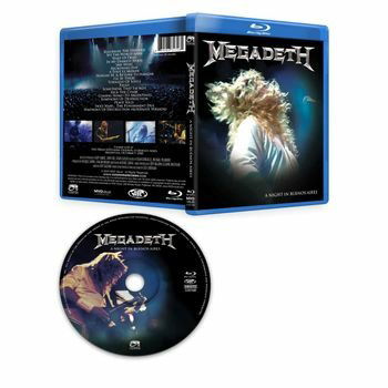 A Night In Buenos Aires - Megadeth - Filmes - CLEOPATRA - 0889466317484 - 10 de junho de 2022
