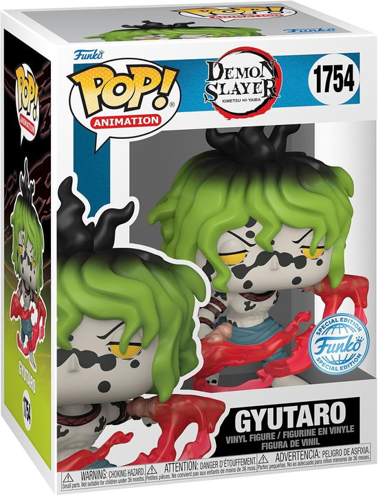 Cover for Demon Slayer: Funko Pop! Animation · Gyutaro (Blood Attack) (MERCH)