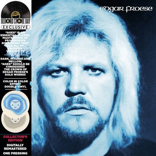 Cover for Edgar Froese · Ages (LP) [RSD 2023 Color edition] (2023)