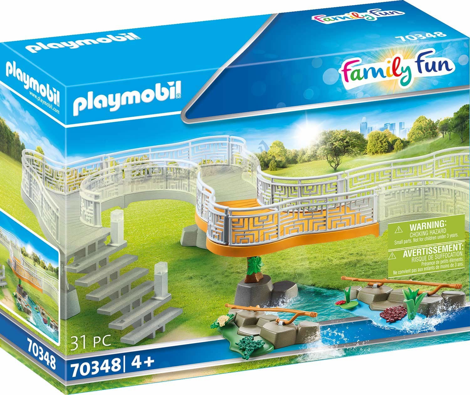 playmobil family zoo