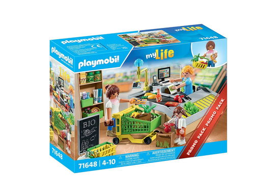 Cover for Playmobil · Organic Supermarket (71648) (Zabawki)