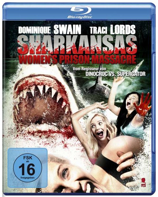Cover for Jim Wynorski · Sharkansas Womens Prison Massacre (Blu-ray) (2016)
