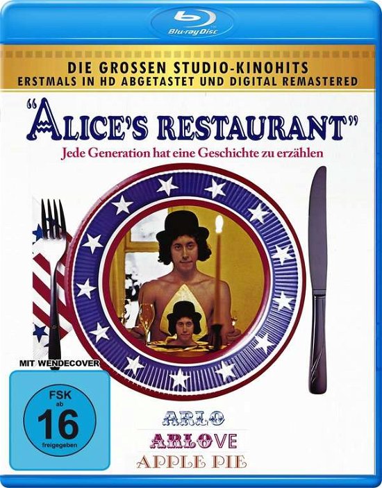 Alices Restaurant-kinofassung (Hd Neu Abgetaste - Guthrie,arlo / Broderick,james / Quinn,pat - Filme - HANSESOUND - 4250124343484 - 17. April 2020
