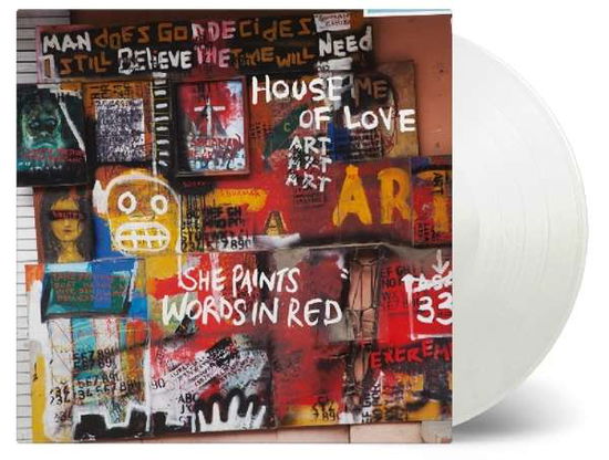 Cover for The House Of Love · She Paints Words In Red (180g) (Limited-Numbered-Edition) (White Vinyl) (LP) (2019)