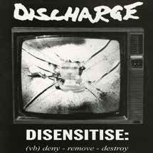 Cover for Discharge · Disensitise (CD) (2020)