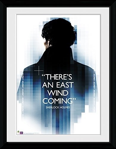Sherlock: East Wind (Stampa In Cornice 30x40cm) - Sherlock - Merchandise - Gb Eye - 5028486270484 - 