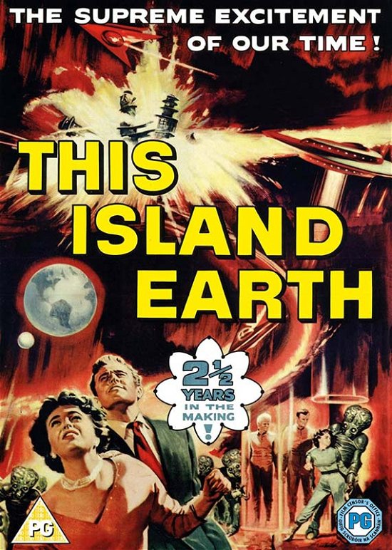 Cover for This Island Earth (DVD) (2020)