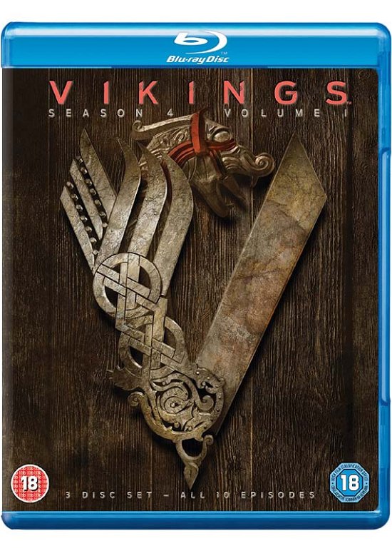 Vikings Season 4  Volume 1 - Vikings Season 4 Volume 1 - Elokuva - MGM - 5039036077484 - maanantai 24. lokakuuta 2016