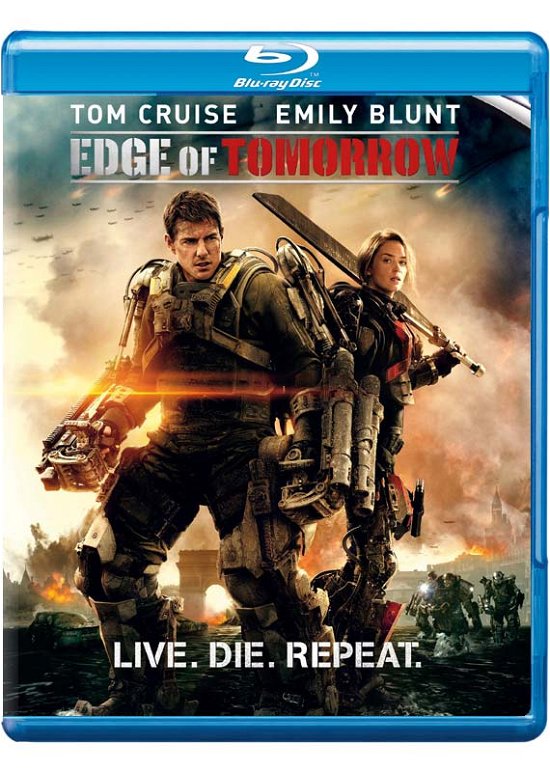Cover for Edge of Tomorrow - Live Die Re · Live Die Repeat  Edge Of Tomorrow (Blu-ray) (2014)