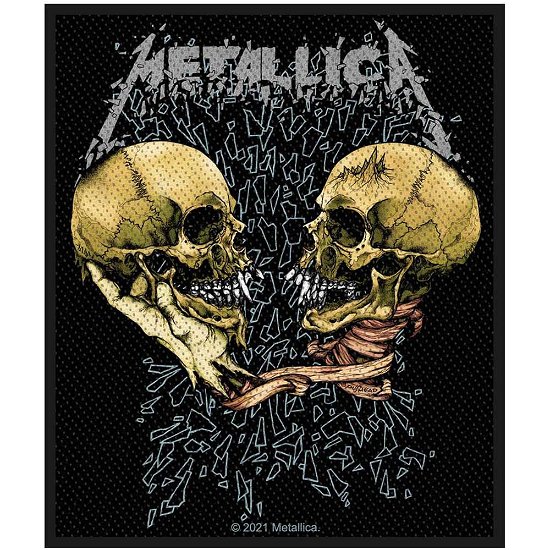 Metallica Standard Woven Patch: Sad But True - Metallica - Fanituote -  - 5056365714484 - 