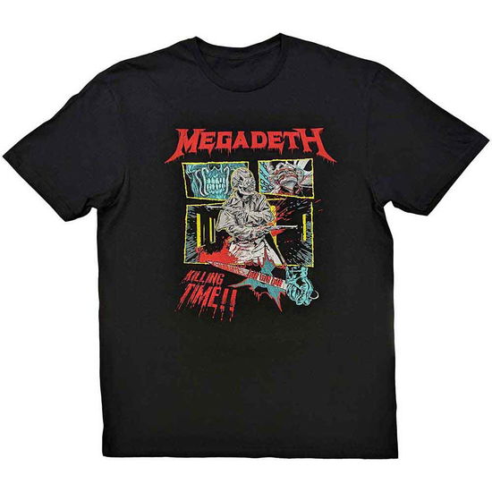 Megadeth Unisex T-Shirt: Killing Time - Megadeth - Koopwaar -  - 5056561086484 - 