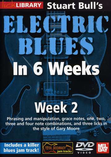 Cover for Electric Blues in 6 Weeks with · Stuart Bulls Electric Blues In 6 Weeks W (DVD) (2012)