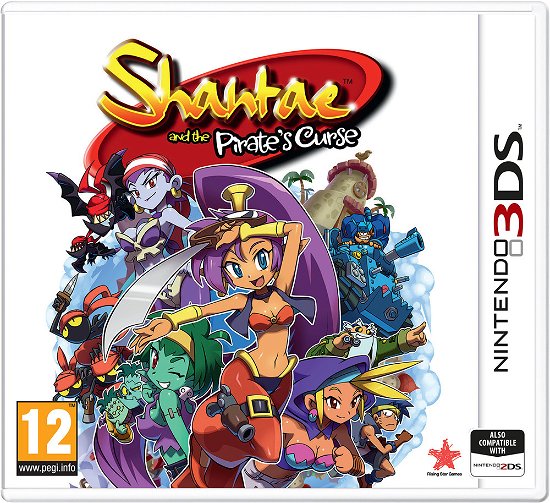 Cover for Rising Star · Shantae &amp; The Pirate's Curse (3DS)