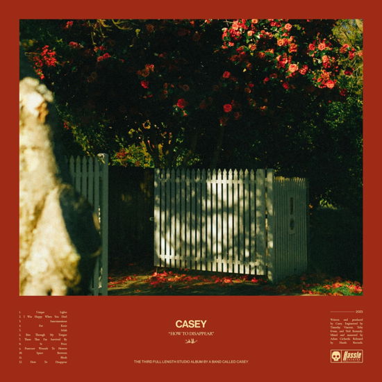 Cover for Casey · How To Disappear (CD) (2024)