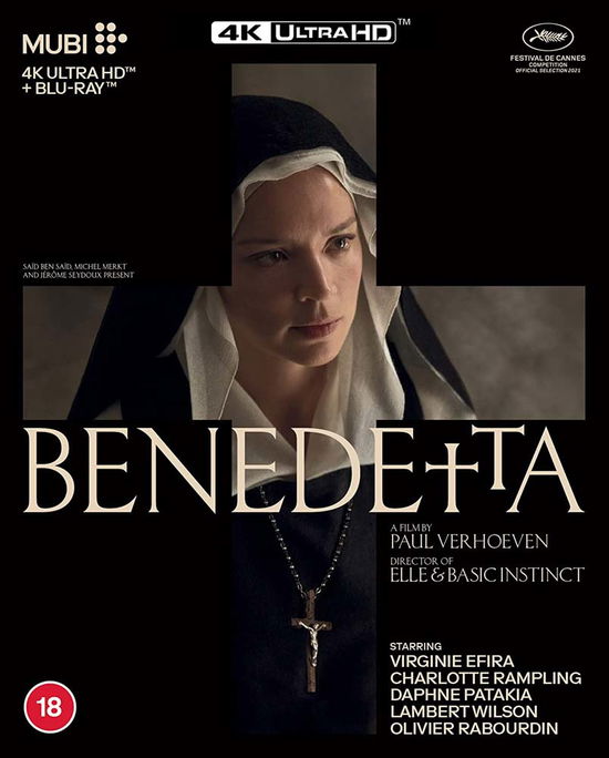 Cover for Benedetta (4K UHD Blu-ray) (2022)