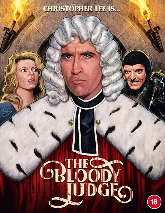 Cover for Jesús Franco · The Bloody Judge (Blu-ray) (2023)