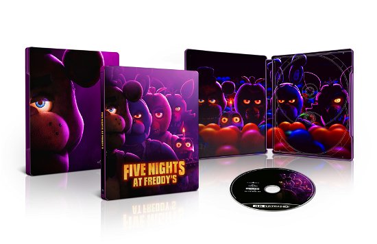 Five Nights At Freddy´S (Steelbook 4k) -  - Movies - Universal - 7333018029484 - January 22, 2024