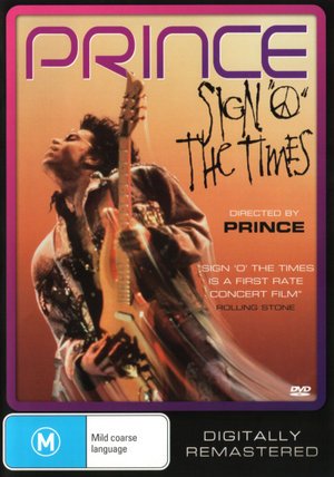 Cover for Prince · Prince: Sign 'o' the Times Live in Concert (DVD) (2011)