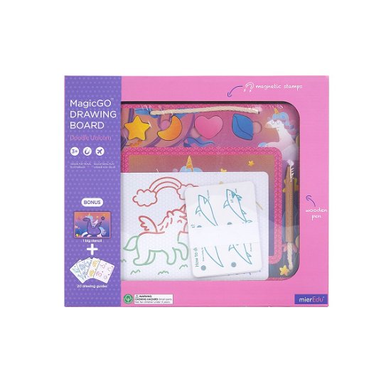 Magic Go Drawing Board - Doodle Unicorn - (me223) - Mieredu - Merchandise -  - 9352801000484 - 