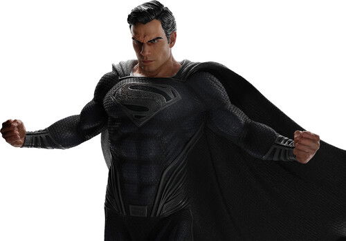 Jl Superman - Black Suit - 1:4 Scale Statue - Limited Edition Polystone - Merchandise -  - 9420024737484 - 17. oktober 2022